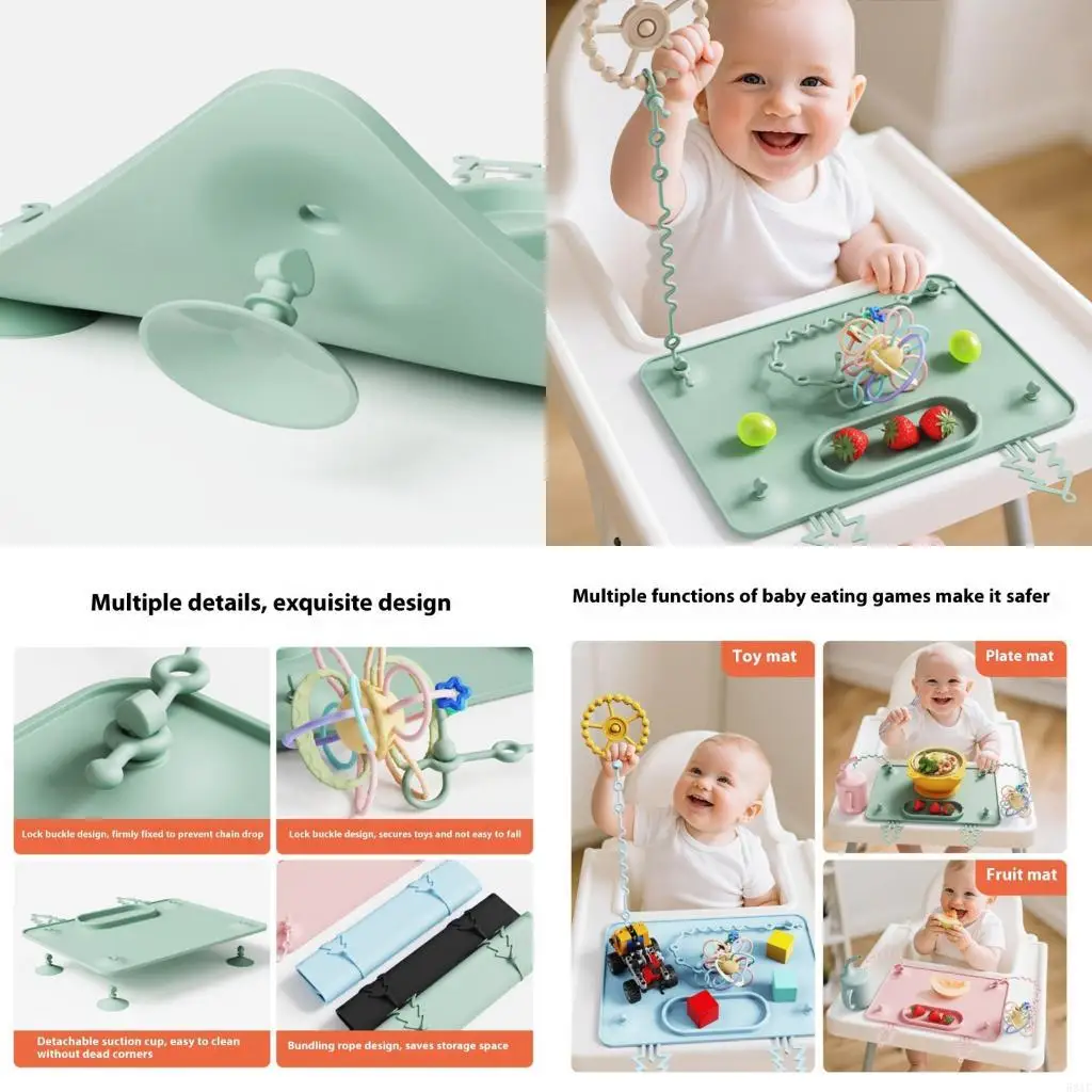 581F 1 SET Silicone Maby Mat
581F 1 SET Silicone Maby Mat