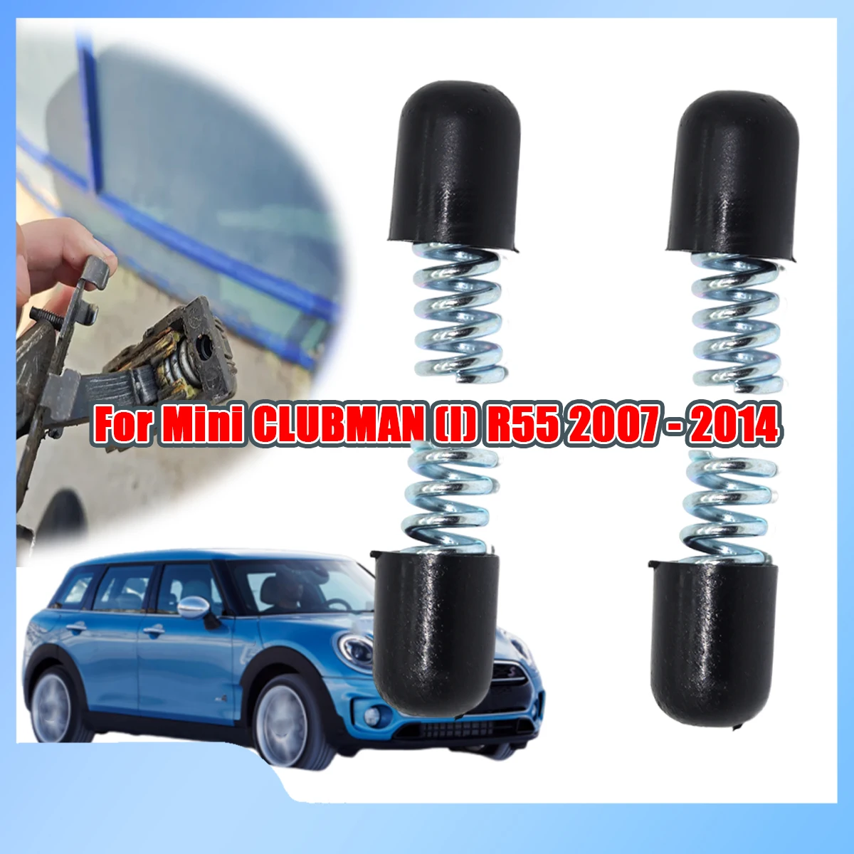4kit For Mini CLUBMAN I R55 2007 2008 2009 2010-2014 New Door Check Strap Limiter Repair Kit Stopper Damping Spring Clips Black
4kit For Mini CLUBMAN I R55 2007 2008 2009 2010-2014 New Door Check Strap Limiter Repair Kit Stopper Damping Spring Clips Black