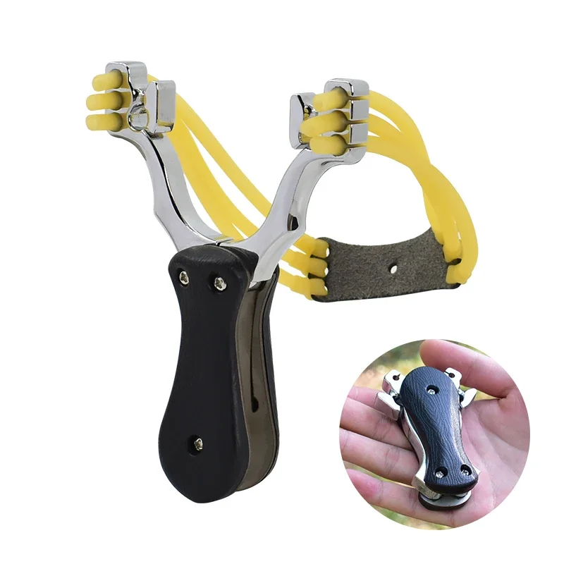 New Foldable Slingshot Alloy Large Bow Head Sling Outdoor Hunting Shooting Professional Portable Slingshot
New Foldable Slingshot Alloy Large Bow Head Sling Outdoor Hunting Shooting Professional Portable Slingshot