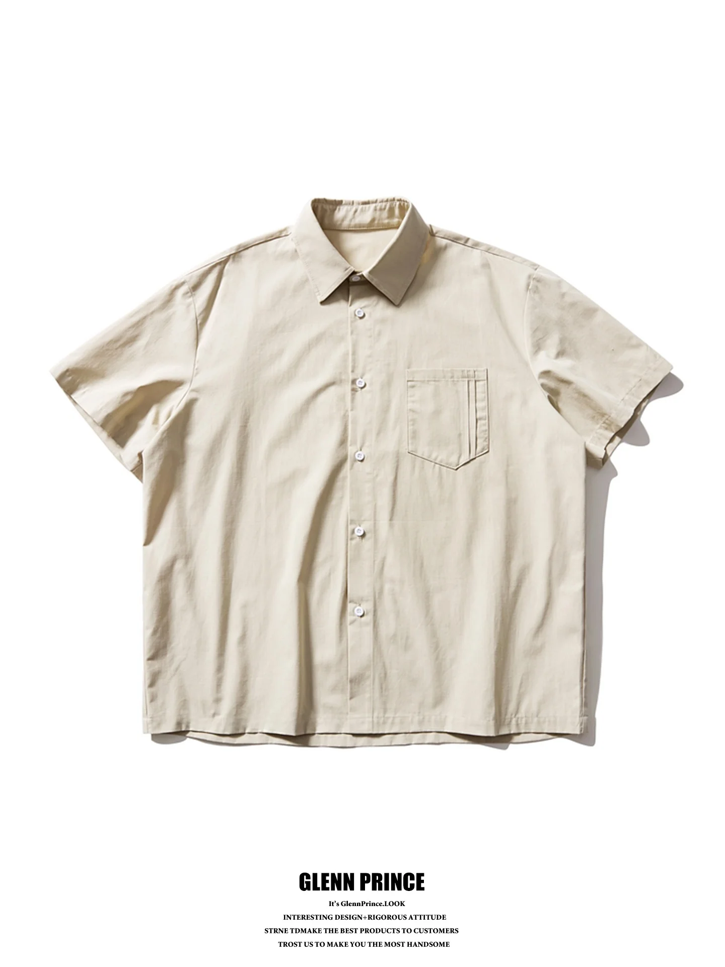 Loose Fit Short Sleeve Men's Shirt GPstudio Japanese Retro Color Turn-down Collar Summer Casual Breathable Cotton Shirt
Loose Fit Short Sleeve Men's Shirt GPstudio Japanese Retro Color Turn-down Collar Summer Casual Breathable Cotton Shirt