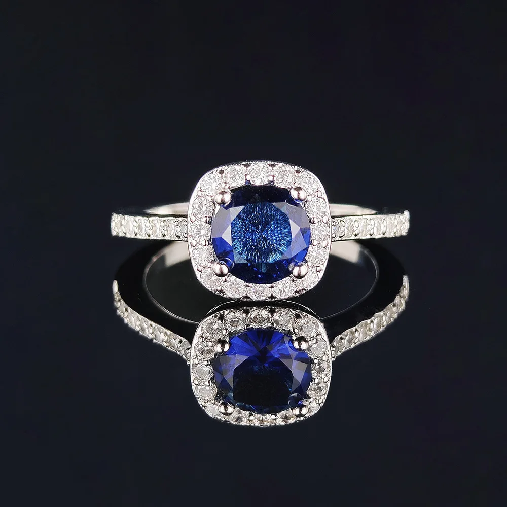 Multicolor Square Diamond Colored Gem Ring, European and American Classic Engagement Rings Jewelry for Wedding & Daily Wear
Multicolor Square Diamond Colored Gem Ring, European and American Classic Engagement Rings Jewelry for Wedding & Daily Wear