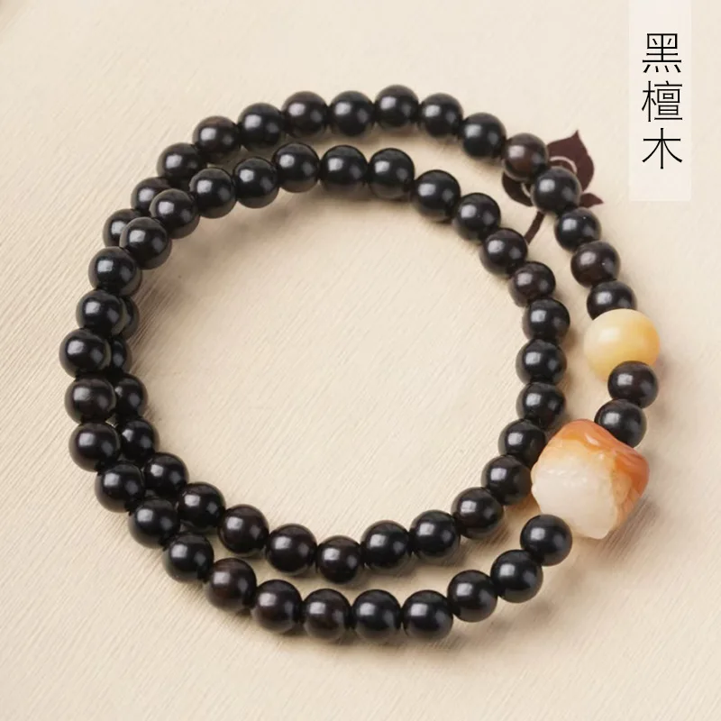 Ebony DIY Charcoal Burned Lion Design Bracelet, 0.6mm, Unisex, Simple Style, Prayer Beads, Decorative Jewelry
Ebony DIY Charcoal Burned Lion Design Bracelet, 0.6mm, Unisex, Simple Style, Prayer Beads, Decorative Jewelry