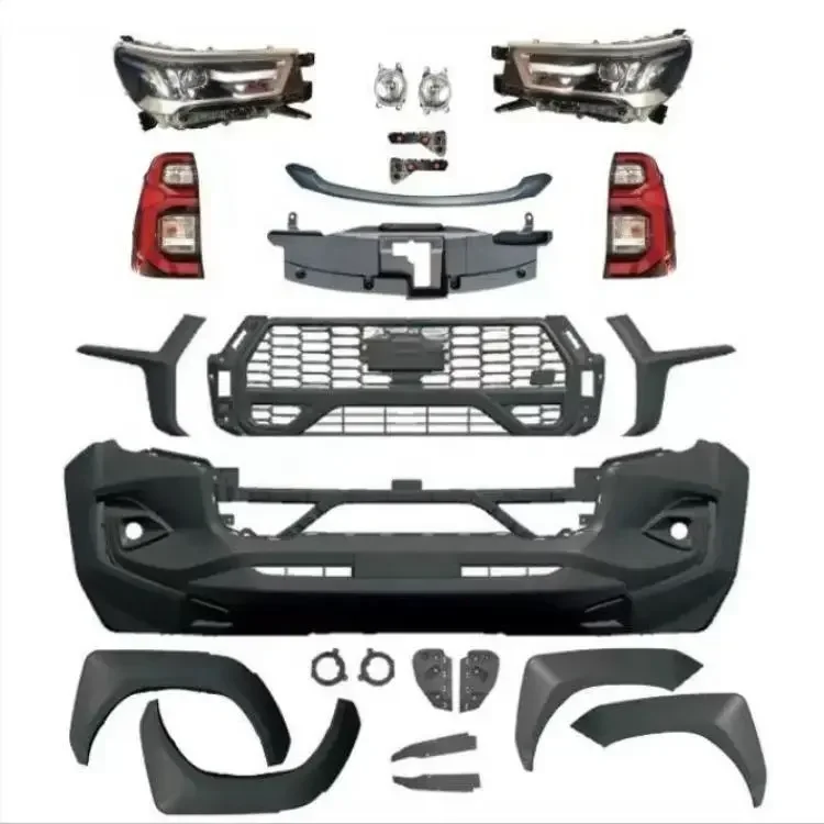 For Hilux Revo 2005-2022 Facelift Body Kits Upgrade to Hilux 2023 Gr Sport Body Kits
For Hilux Revo 2005-2022 Facelift Body Kits Upgrade to Hilux 2023 Gr Sport Body Kits