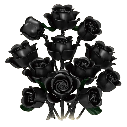 Black Rose Bundle Building Blocks Toys Model Flowers Bricks Toy Sets Desktop Ornament Valentine's Day Christmas Gifts
Black Rose Bundle Building Blocks Toys Model Flowers Bricks Toy Sets Desktop Ornament Valentine's Day Christmas Gifts