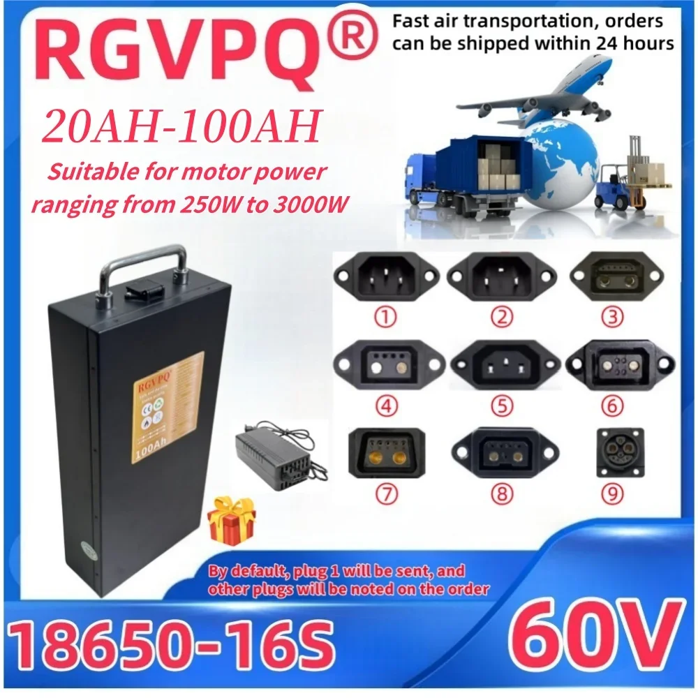 Air fast transportation,Send within 24 hours,60V100AH,18650 lithium battery,Lithium battery pack,Suitable for motors below 3000W
Air fast transportation,Send within 24 hours,60V100AH,18650 lithium battery,Lithium battery pack,Suitable for motors below 3000W