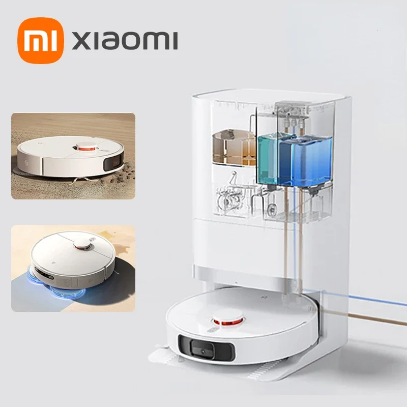 НОВЫЙ робот-пылесос XIAOMI MIJIA OMNI 2, коллекция швабр, самоочищающаяся машина для удаления пустой пыли, домашняя машина для удаления грязи, умная база
НОВЫЙ робот-пылесос XIAOMI MIJIA OMNI 2, коллекция швабр, самоочищающаяся машина для удаления пустой пыли, домашняя машина для удаления грязи, умная база