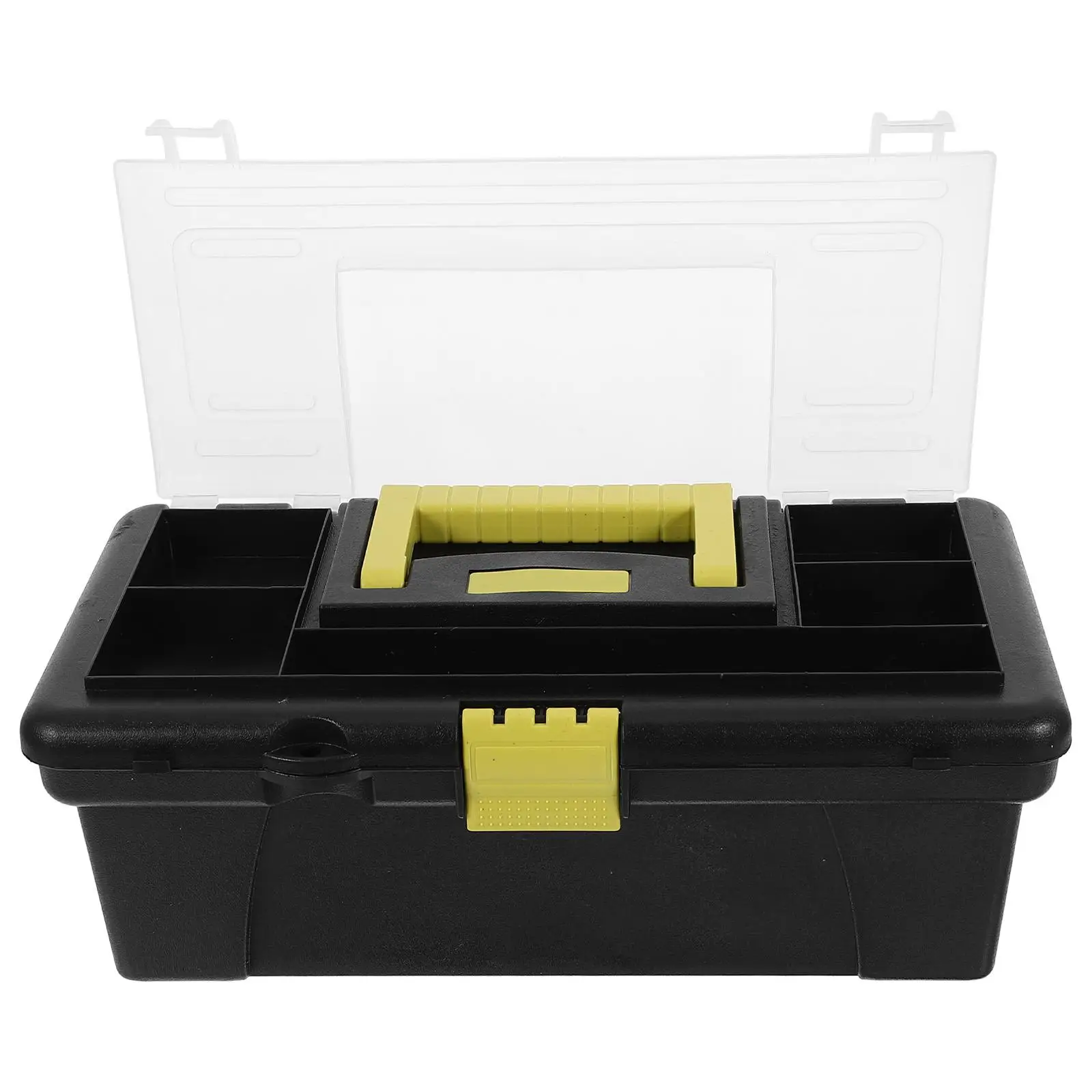Portable Tool Box ABS Plastic Storage Case for Mechanics Large Capacity Removable Tray Section Safe Organization Tools Hardware
Portable Tool Box ABS Plastic Storage Case for Mechanics Large Capacity Removable Tray Section Safe Organization Tools Hardware