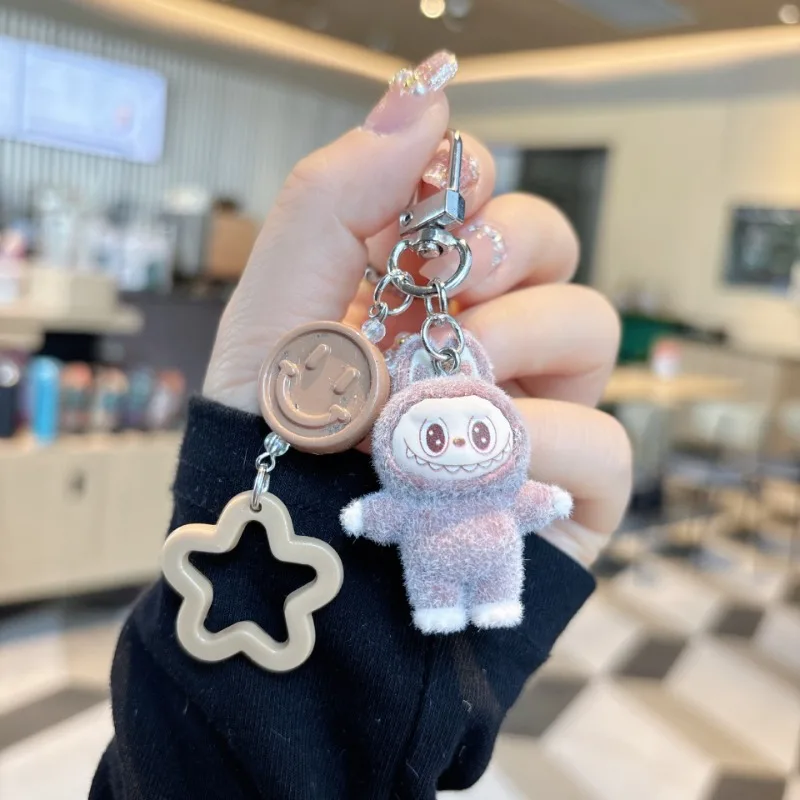Cute Labubu Car Keychain Doll Couple Keyring Kawaii Cartoon Creative Mobile Phone Bag Pendant Charms Backpack Decoration Gifts
Cute Labubu Car Keychain Doll Couple Keyring Kawaii Cartoon Creative Mobile Phone Bag Pendant Charms Backpack Decoration Gifts