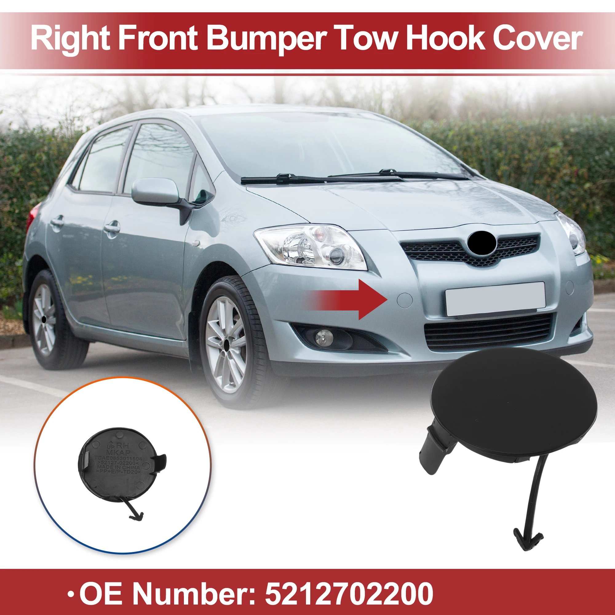 X Autohaux крышка правого переднего фаркопа автомобиля для Toyota Auris 2006-2009 No 5212702200
X Autohaux крышка правого переднего фаркопа автомобиля для Toyota Auris 2006-2009 No 5212702200