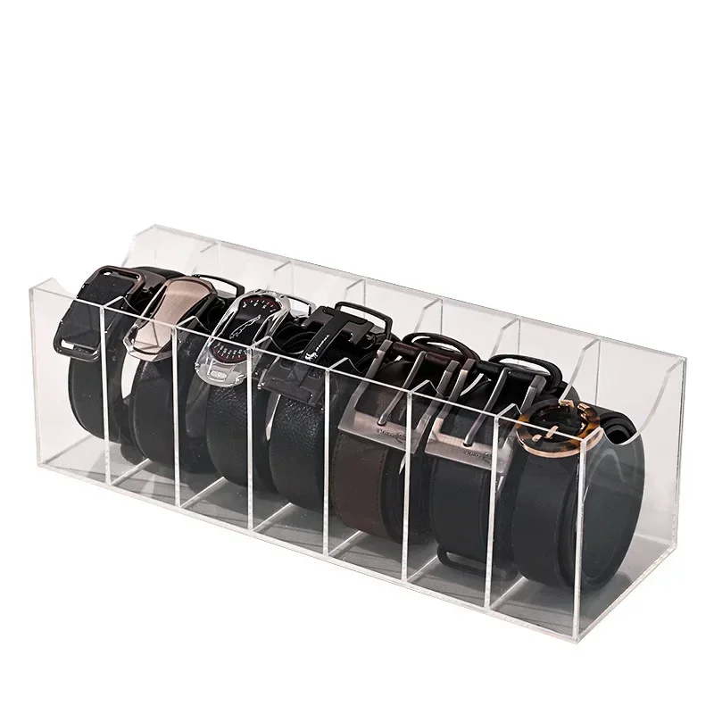 3/5/7 Grid Belt Acrylic Storage Box, Transparent Belt Partition Storage Box, Desktop Cosmetics Storage Box
3/5/7 Grid Belt Acrylic Storage Box, Transparent Belt Partition Storage Box, Desktop Cosmetics Storage Box