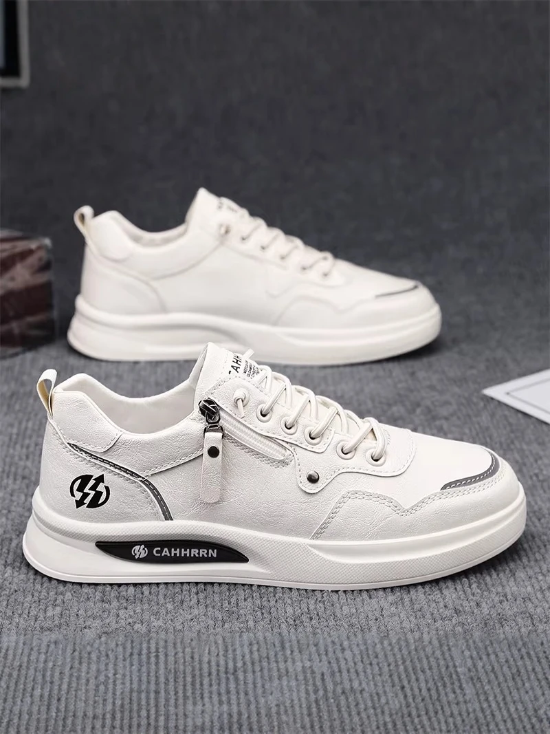 Men's Casual Leather Shoes Zipper Waterproof Spring Summer Fashion Sneakers Anti-slip Comfortable Breathable Sports Shoes
Men's Casual Leather Shoes Zipper Waterproof Spring Summer Fashion Sneakers Anti-slip Comfortable Breathable Sports Shoes