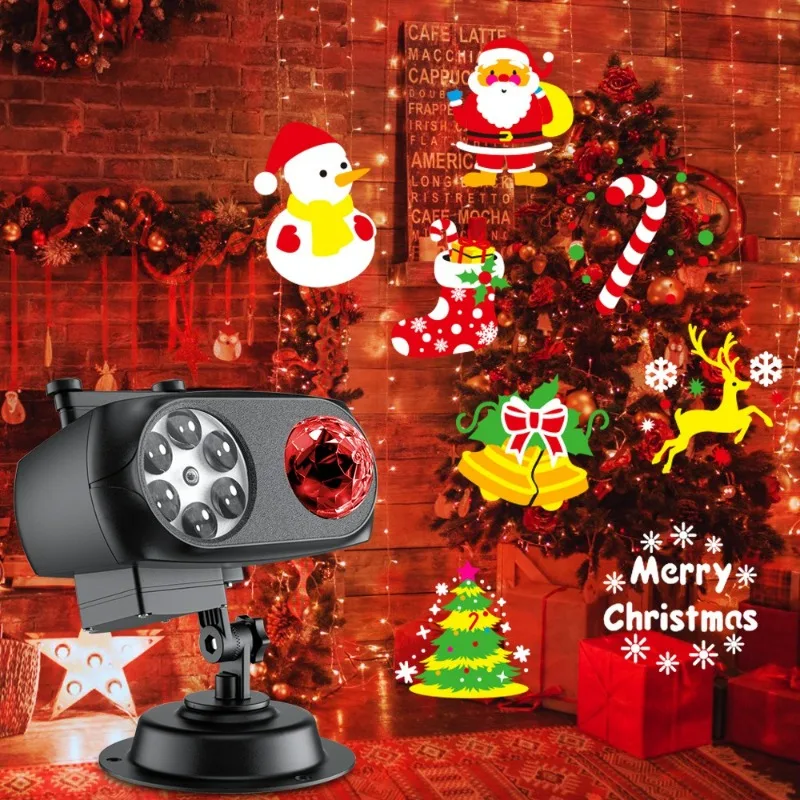 Christmas and Halloween Pattern Projection Light Outdoor Waterproof Snowflake Card Insertion 8 High Brightness Projection Lights
Christmas and Halloween Pattern Projection Light Outdoor Waterproof Snowflake Card Insertion 8 High Brightness Projection Lights