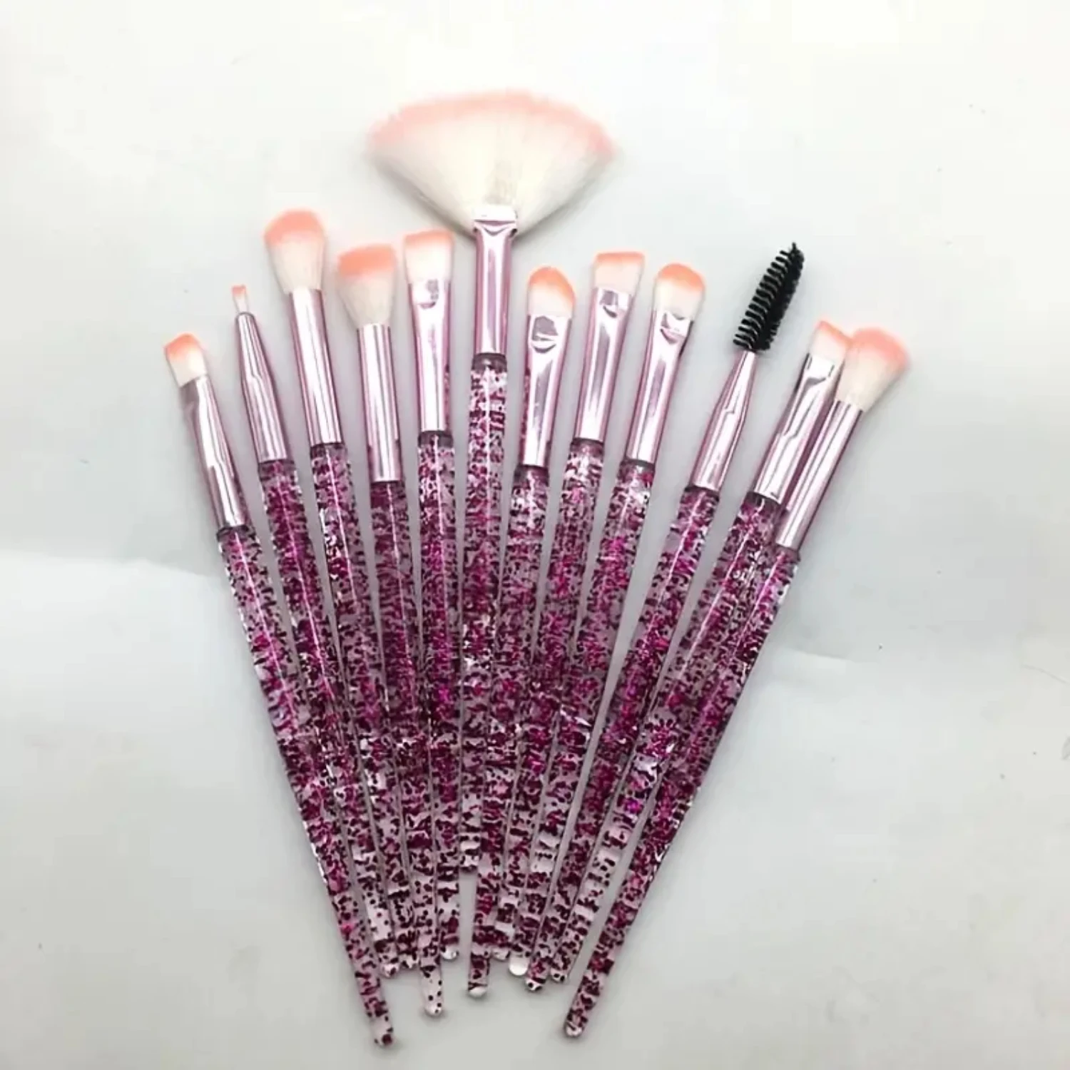 Crystal Handle Makeup Brushes Set, 12pcs Professional Large Loose Face Brushes, High Quality Makeup Brush Kit for Women, Essenti
Crystal Handle Makeup Brushes Set, 12pcs Professional Large Loose Face Brushes, High Quality Makeup Brush Kit for Women, Essenti