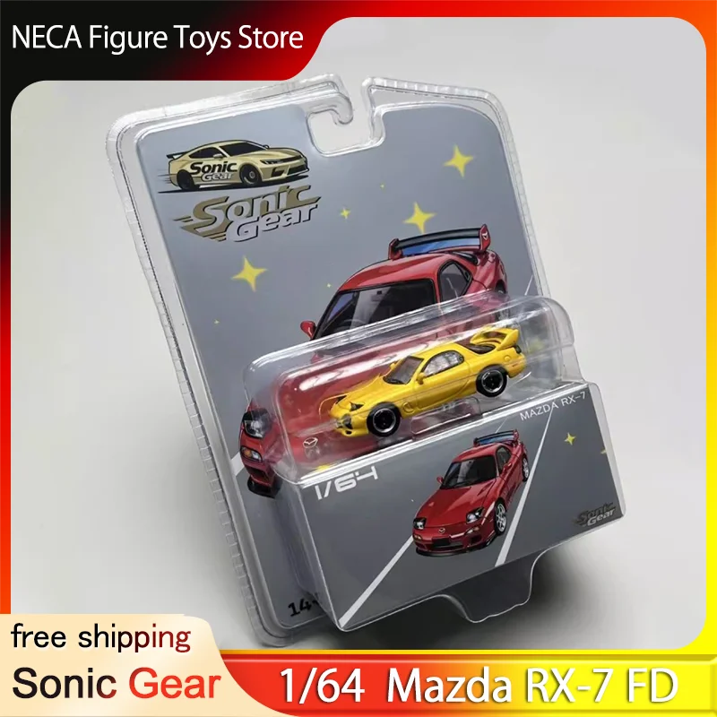 Модель автомобиля Sonic Gear 1:64 Mazda RX-7 FD JDM Classic Sports Car, 4 цвета в наличии, игрушки и подарки для взрослых и детей
Модель автомобиля Sonic Gear 1:64 Mazda RX-7 FD JDM Classic Sports Car, 4 цвета в наличии, игрушки и подарки для взрослых и детей
