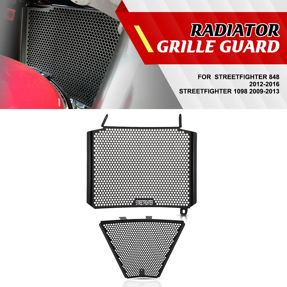 Radiator Grille Protetor Cover Oil Cooler Guard FOR Ducati Streetfighter 848 2012 2013 -2015 2016 Streetfighter 1098 2009-2013
Radiator Grille Protetor Cover Oil Cooler Guard FOR Ducati Streetfighter 848 2012 2013 -2015 2016 Streetfighter 1098 2009-2013