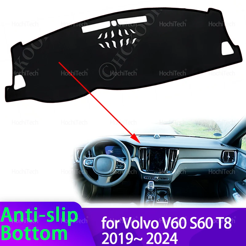 Car Dashboard Cover Dash Board Mat Carpet For Volvo V60 S60 T8 2019~ 2024 Sunshade Protect Cushion Non-slip Accessories
Car Dashboard Cover Dash Board Mat Carpet For Volvo V60 S60 T8 2019~ 2024 Sunshade Protect Cushion Non-slip Accessories