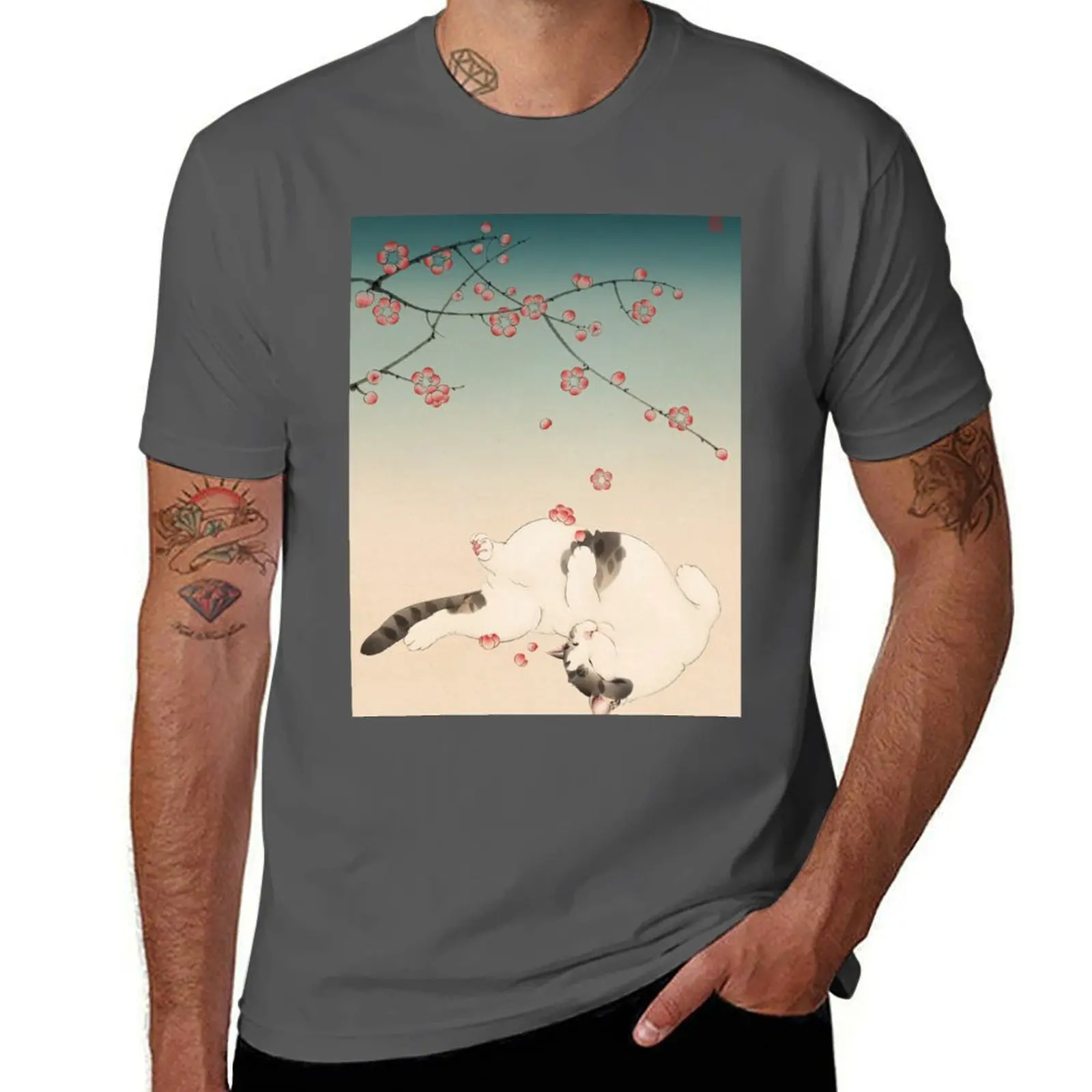 Cat Sleeping Under Plum Flowers T-Shirt man t shirts graphic t shirts with prints t shirt man luxury T-Shirt
Cat Sleeping Under Plum Flowers T-Shirt man t shirts graphic t shirts with prints t shirt man luxury T-Shirt