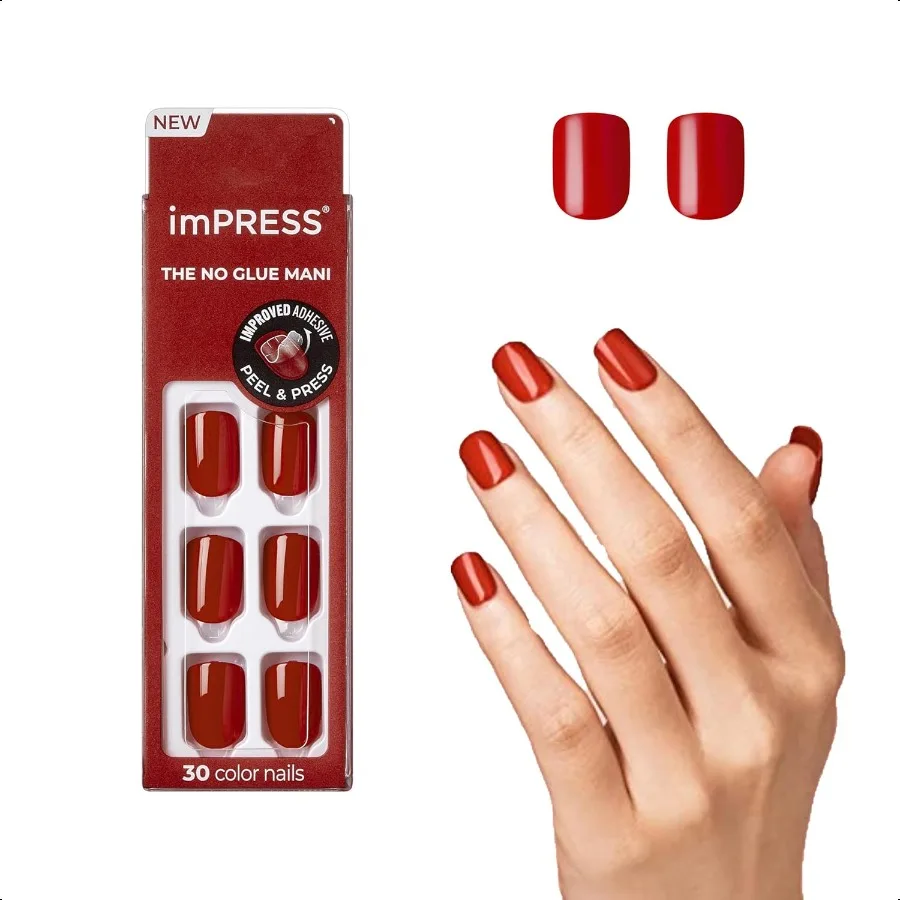 KISS imPR Pr On Nails Reddy or Not Red Includes 30 Nails Prep Pad Instructions Sheet 1 Manicure Stick 1 Mini File
KISS imPR Pr On Nails Reddy or Not Red Includes 30 Nails Prep Pad Instructions Sheet 1 Manicure Stick 1 Mini File