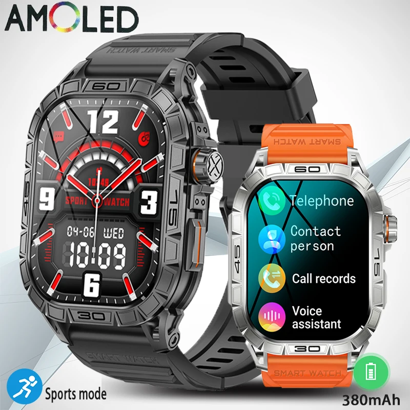Новые мужские умные часы с 1,96-дюймовым AMOLED-экраном, 466*466 HD 5.0 Bluetooth-вызов 400 мАч мужские умные часы для спорта и фитнеса
Новые мужские умные часы с 1,96-дюймовым AMOLED-экраном, 466*466 HD 5.0 Bluetooth-вызов 400 мАч мужские умные часы для спорта и фитнеса