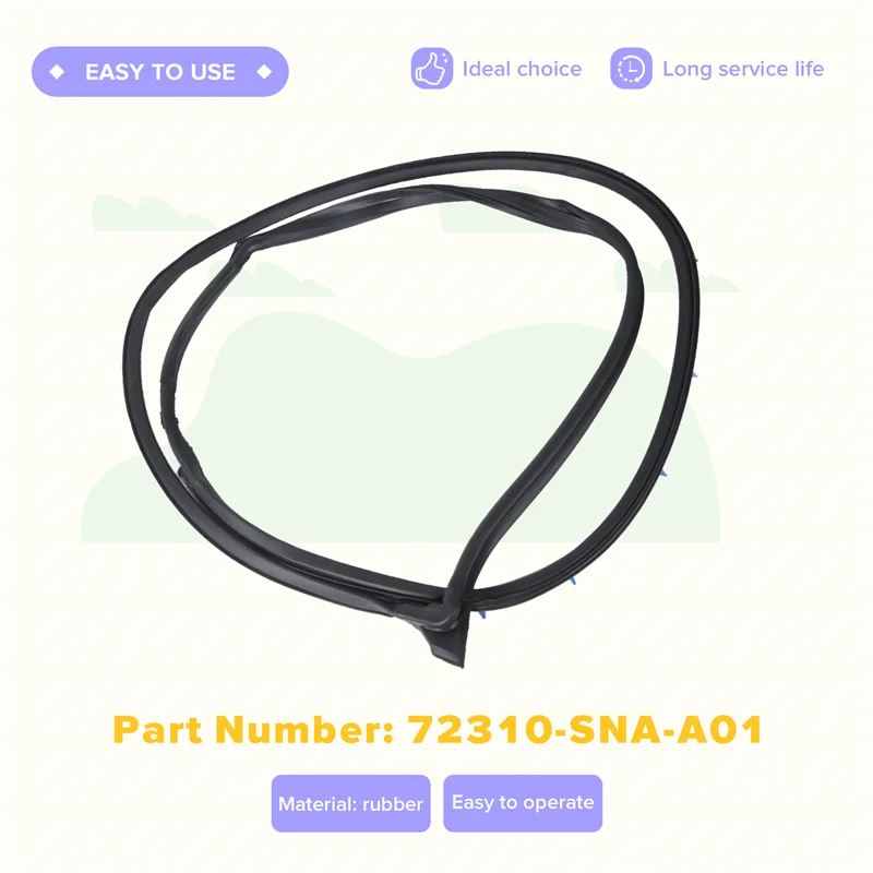 AB98-Уплотнитель передней правой двери, резиновое уплотнение для Honda Civic Sedan 2006-2011 72310-SNA-A01
AB98-Уплотнитель передней правой двери, резиновое уплотнение для Honda Civic Sedan 2006-2011 72310-SNA-A01