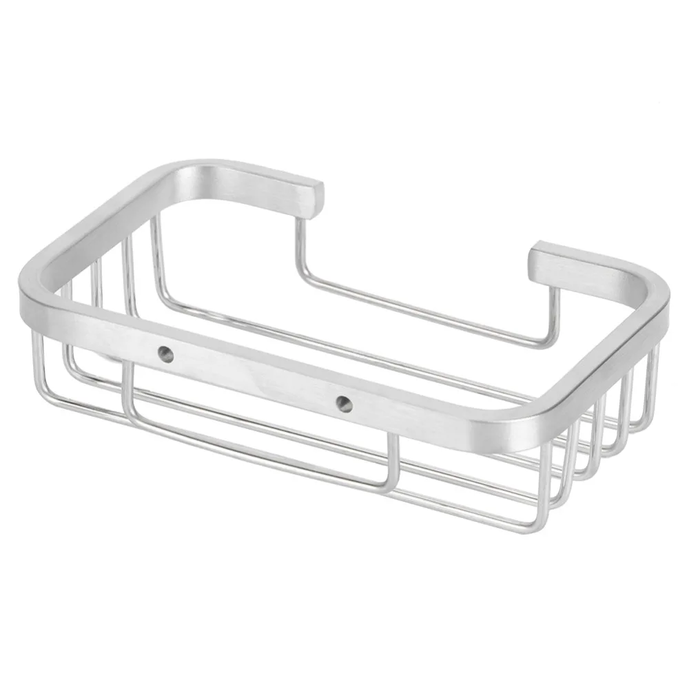 Modern Stainless Steel Soap Rack Brushed Finish Silver Soap Dish Wall Mounted Square Design Soap Organizer Box Hotel Home
Modern Stainless Steel Soap Rack Brushed Finish Silver Soap Dish Wall Mounted Square Design Soap Organizer Box Hotel Home