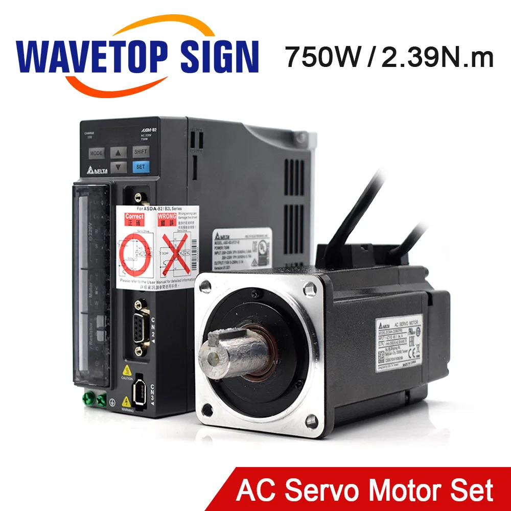 Комплекты драйверов серводвигателя переменного тока WaveTopSign, 750 Вт, серия B2, 39, Нм, 5,1 А, 3000 об/мин ASD-B2-0721-B + ECMA-C20807RS с кабелем длиной 3 м
Комплекты драйверов серводвигателя переменного тока WaveTopSign, 750 Вт, серия B2, 39, Нм, 5,1 А, 3000 об/мин ASD-B2-0721-B + ECMA-C20807RS с кабелем длиной 3 м