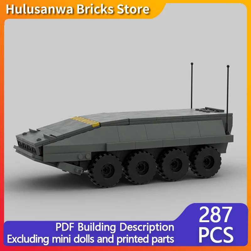 Armored Personnel Carrier Model MOC Building Bricks War Equipment Modular Technology Assemble Children Toys Suit Gifts Holiday
Armored Personnel Carrier Model MOC Building Bricks War Equipment Modular Technology Assemble Children Toys Suit Gifts Holiday