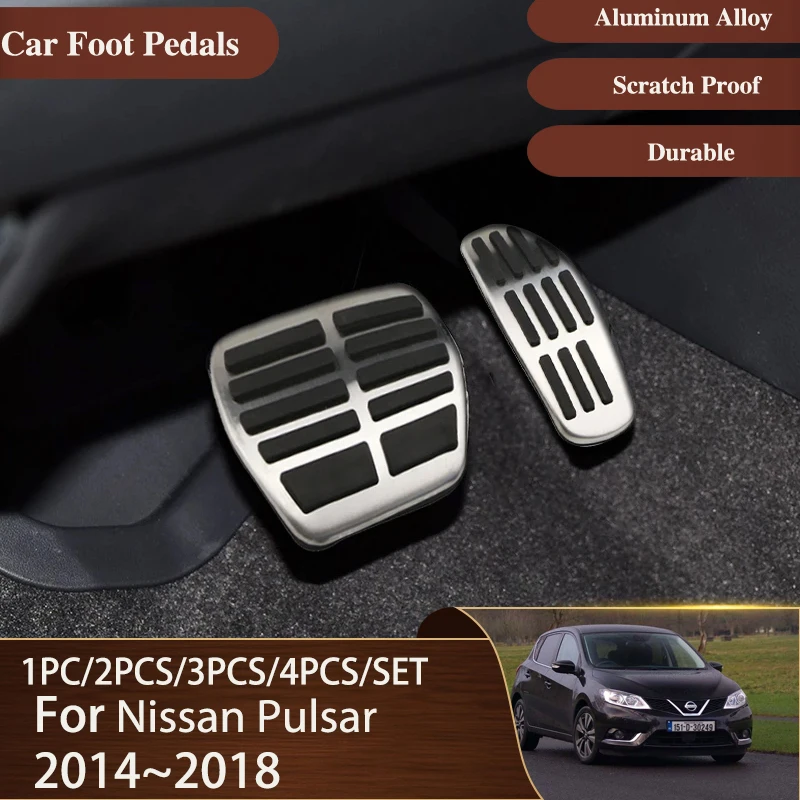 Car Pedals For Nissan Pulsar Tiida C13 2014 2015 2016 2017 2018 Non Slip Pad Car Foot Cover Pads Stainless Steel Auto Acessories
Car Pedals For Nissan Pulsar Tiida C13 2014 2015 2016 2017 2018 Non Slip Pad Car Foot Cover Pads Stainless Steel Auto Acessories