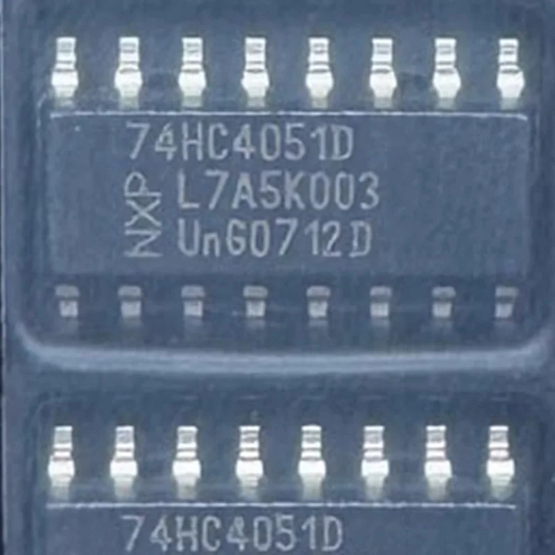 100 Pieces of Brand New Original 74Hc4051D,653 Soic-16 8-Channel Analog Multiplexer/Demultiplexer Chips
100 Pieces of Brand New Original 74Hc4051D,653 Soic-16 8-Channel Analog Multiplexer/Demultiplexer Chips