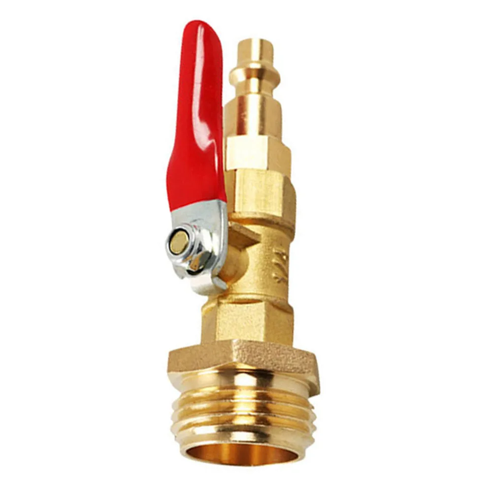 RV Blowing Water Adapter for Winter Use 1/4 Quick Connect to 3/4 GHT Brass Construction for Long lasting Performance
RV Blowing Water Adapter for Winter Use 1/4 Quick Connect to 3/4 GHT Brass Construction for Long lasting Performance