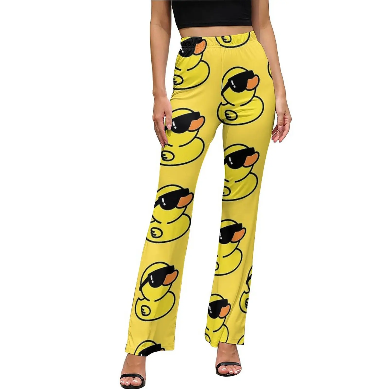 Rubber Ducks Casual Pants Summer The Hiphop Duck Classic Pattern Flare Trousers Elastic High Waist Slim Stretch Streetwear Pants
Rubber Ducks Casual Pants Summer The Hiphop Duck Classic Pattern Flare Trousers Elastic High Waist Slim Stretch Streetwear Pants
