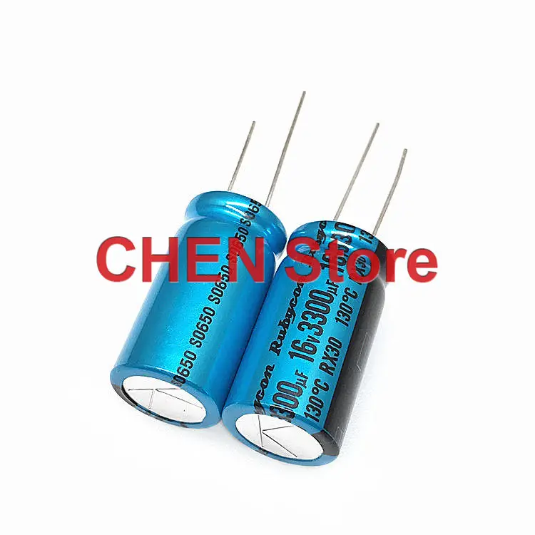 10PCS/lot original Rubycon RX30 3300UF 16V 16X31.5MM 130C electrolytic capacitor 16v3300uf free shipping
10PCS/lot original Rubycon RX30 3300UF 16V 16X31.5MM 130C electrolytic capacitor 16v3300uf free shipping