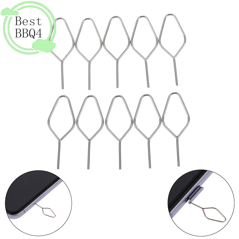 (BBQ4)10Pcs Universal Metal Phone Sim Card Tray Pin Eject Removal Tools Needle Opener Needle Opener Ejector
(BBQ4)10Pcs Universal Metal Phone Sim Card Tray Pin Eject Removal Tools Needle Opener Needle Opener Ejector