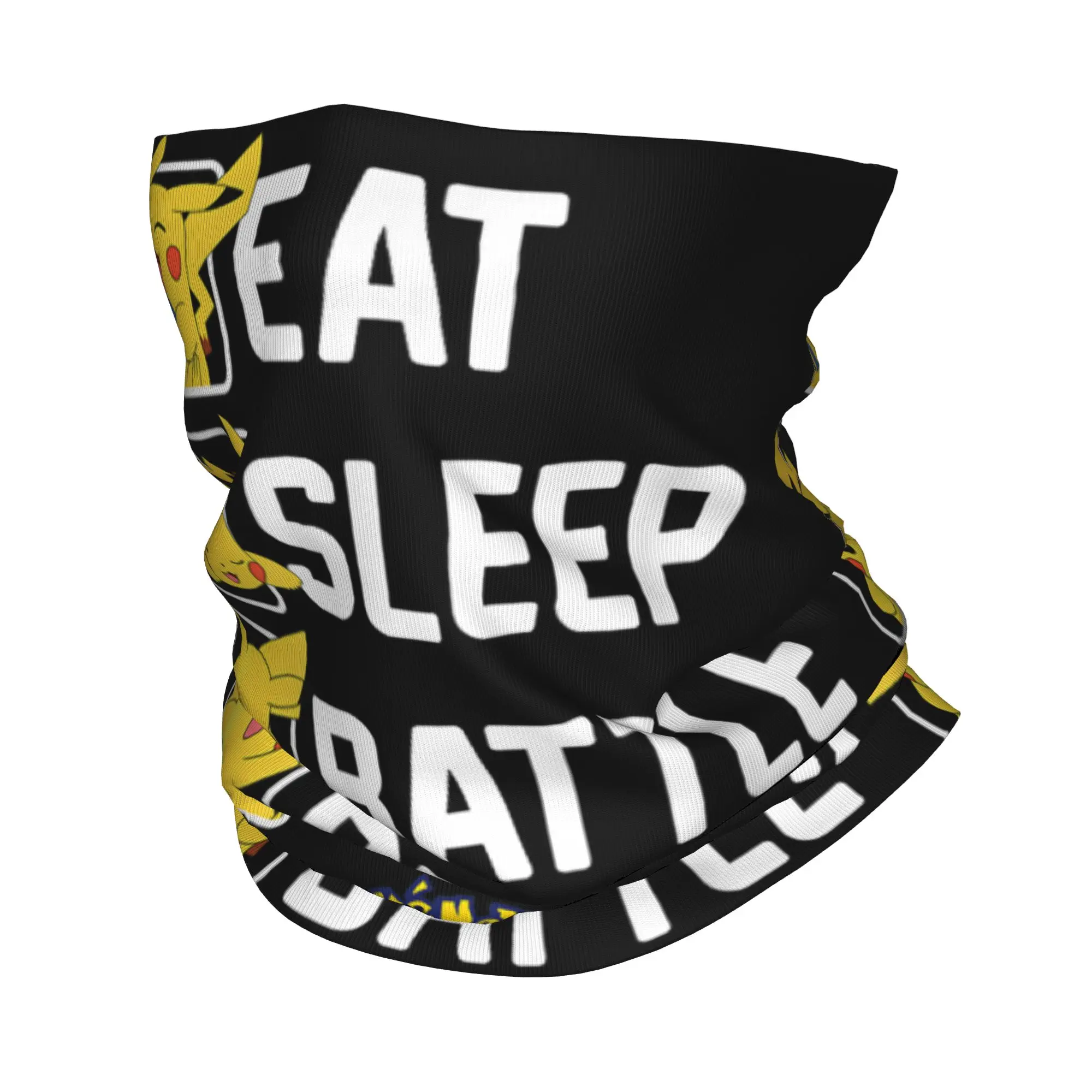 Eat Sleep Battle Repeat Pikachu Bandana Neck Gaiter Printed Poke-Mon Magic Scarf Multi-use Headband Unisex Adult Breathable
Eat Sleep Battle Repeat Pikachu Bandana Neck Gaiter Printed Poke-Mon Magic Scarf Multi-use Headband Unisex Adult Breathable