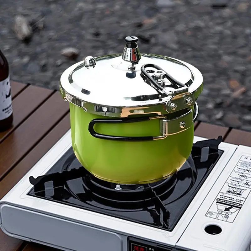 Stove Top Pressure Cooker 304 Stainless Steel Pressure Canners Hassle-Free Pressure Cooker For Outdoor Camping Car Rv Travel
Stove Top Pressure Cooker 304 Stainless Steel Pressure Canners Hassle-Free Pressure Cooker For Outdoor Camping Car Rv Travel