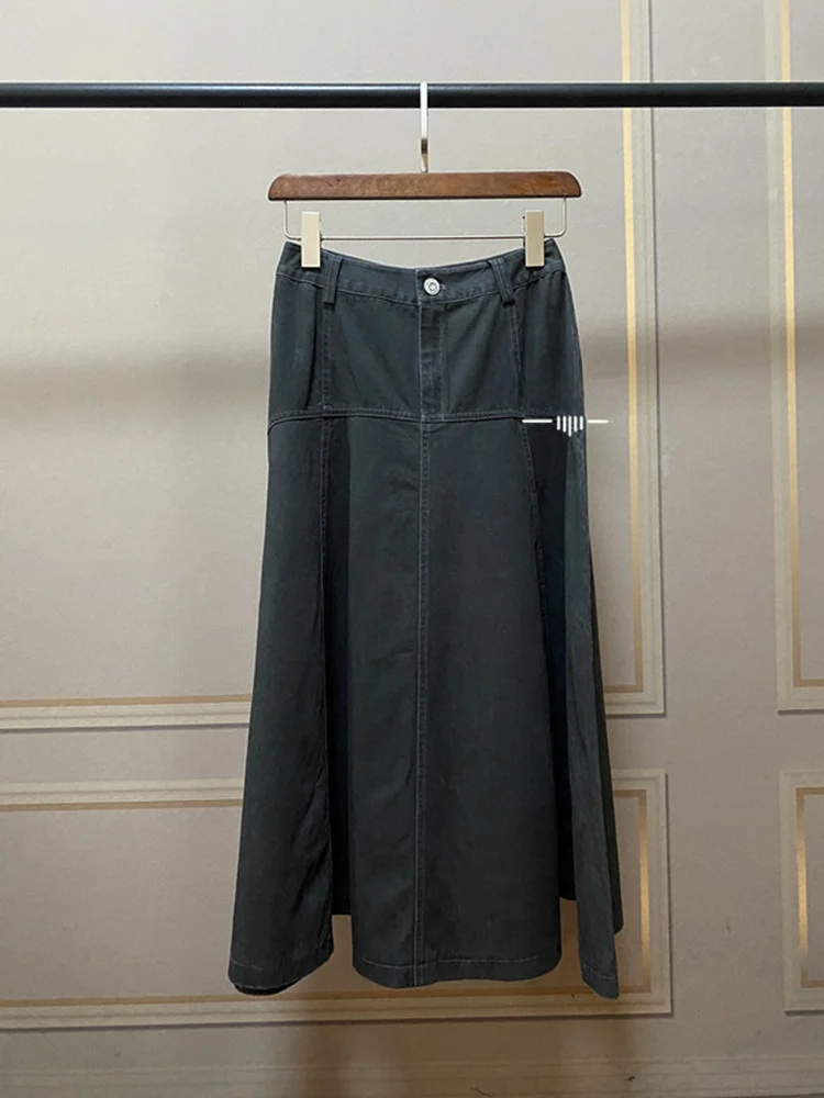 Artistic Style A-Line Skirt High Waist Slim Fit New Arrival Spring 2025 Bell Bottom Half-length Skirt Pure Original MU
Artistic Style A-Line Skirt High Waist Slim Fit New Arrival Spring 2025 Bell Bottom Half-length Skirt Pure Original MU
