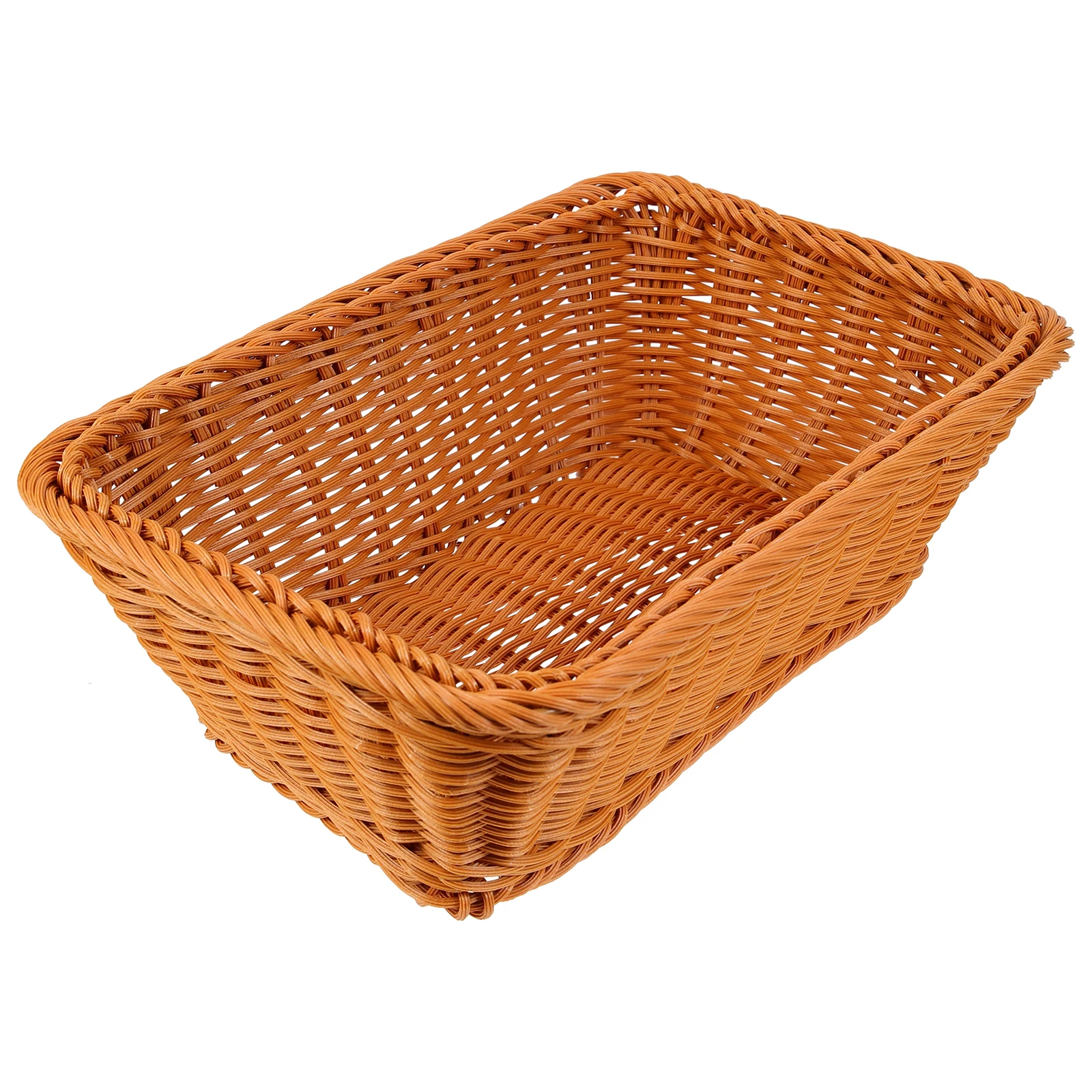 Plastic Rattan Woven Bread Basket Handmade Snack Storage Kitchen Home Decor Fruit HOLDER Creative BASKET Design Household
Plastic Rattan Woven Bread Basket Handmade Snack Storage Kitchen Home Decor Fruit HOLDER Creative BASKET Design Household