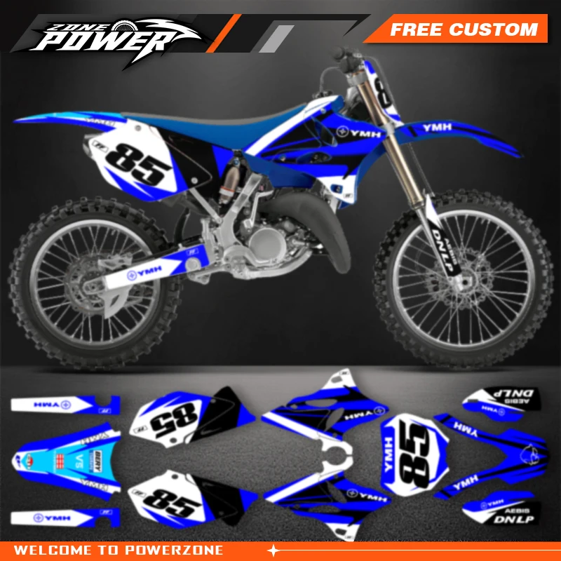 Powerzone для Yamaha YZ125 YZ250 2002-2014 мотоциклетные наборы наклеек с индивидуальной графикой
Powerzone для Yamaha YZ125 YZ250 2002-2014 мотоциклетные наборы наклеек с индивидуальной графикой