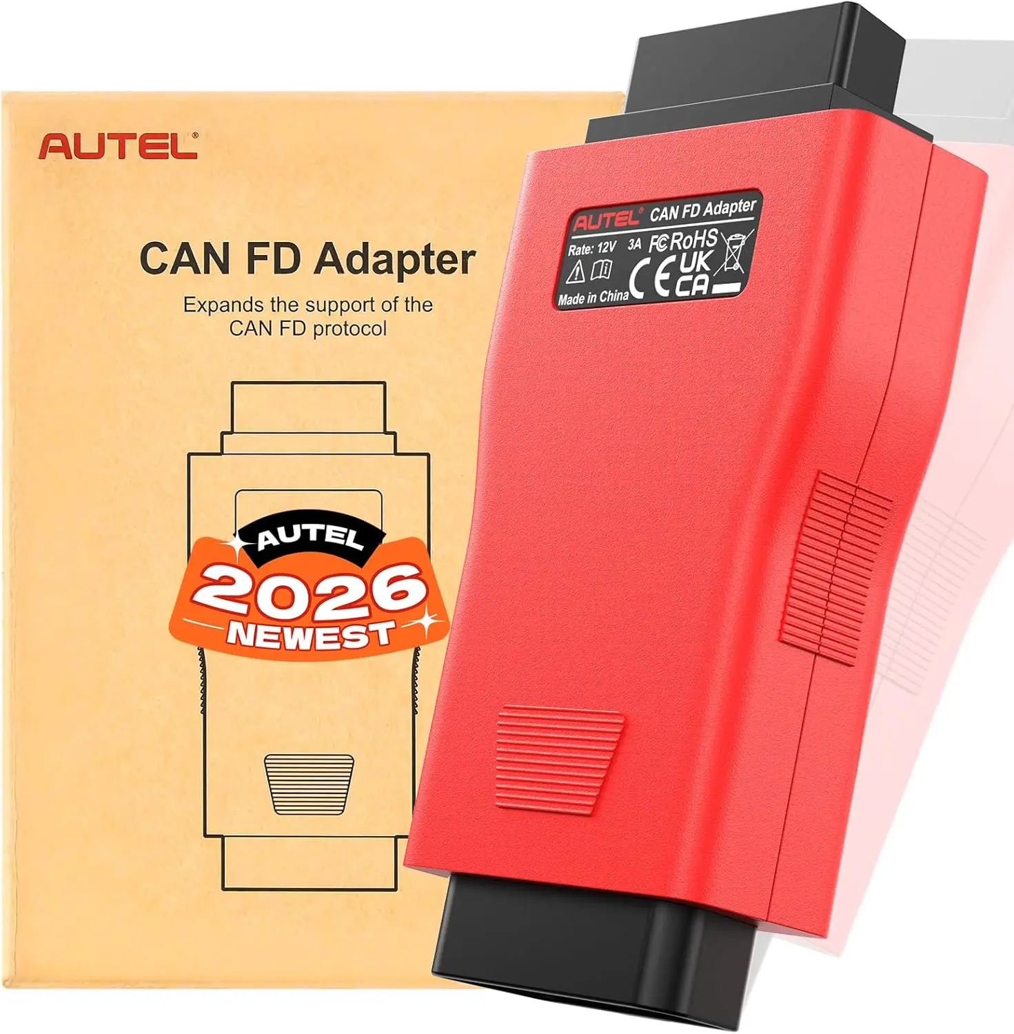 CAN FD Adapter for GM 2020+ Vehicles, Compatible with Diagnostic Scanners, Fast Data Transmission
CAN FD Adapter for GM 2020+ Vehicles, Compatible with Diagnostic Scanners, Fast Data Transmission