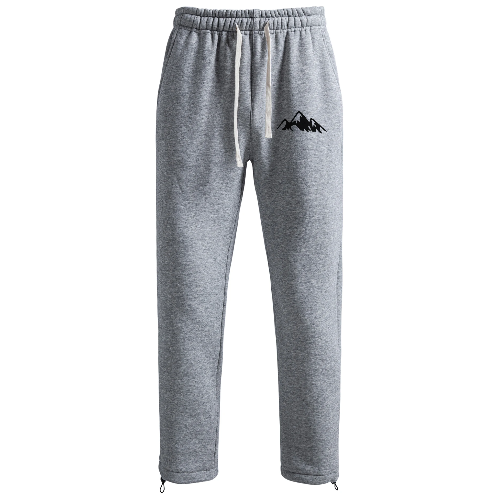 Men's solid color thick casual sweatpants in spring and autumn seasons fashionable printed pants that can be machine washed
Men's solid color thick casual sweatpants in spring and autumn seasons fashionable printed pants that can be machine washed