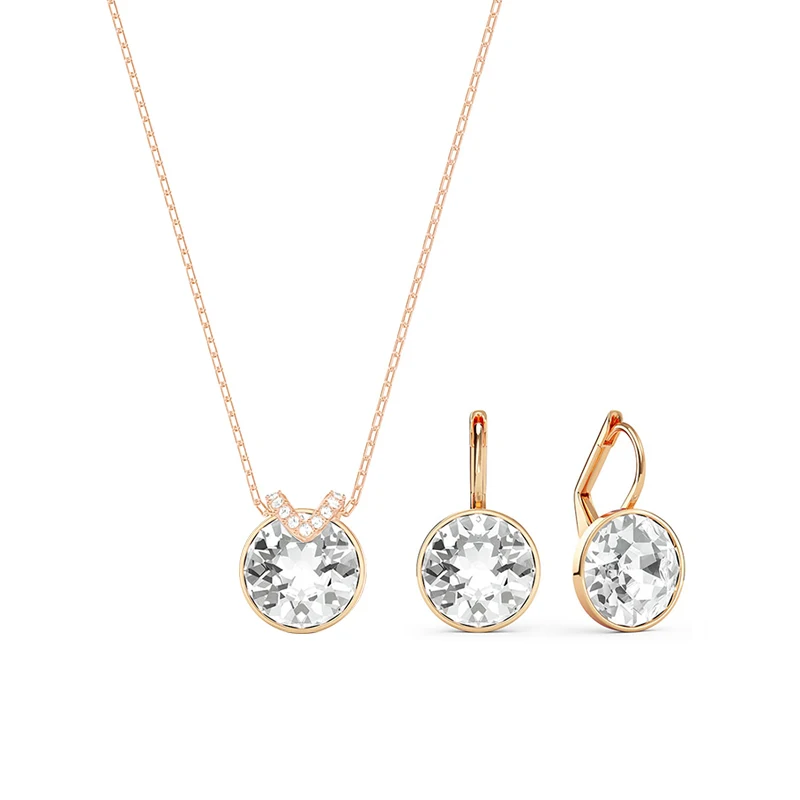Bella Jewelry Set Crystals from Austria Drop Necklace Drop Earrings for Women Gold Silver Choker Piercing Anniversary Christmas
Bella Jewelry Set Crystals from Austria Drop Necklace Drop Earrings for Women Gold Silver Choker Piercing Anniversary Christmas