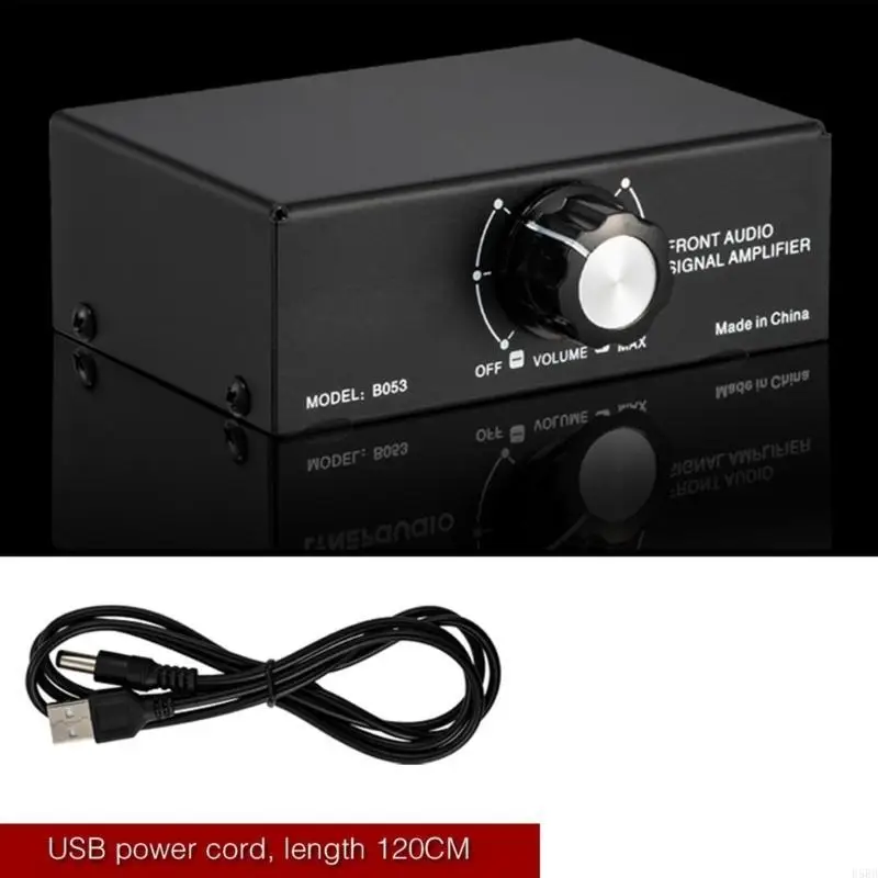 D5BB Preamplifier Sound Preamp Sound Amplifiers with Volumes Control Stereo Sound Amplifiers Receiver 3.5mm for Speaker
D5BB Preamplifier Sound Preamp Sound Amplifiers with Volumes Control Stereo Sound Amplifiers Receiver 3.5mm for Speaker