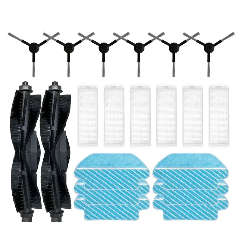 A13I-For Proscenic M6 Pro Robot Vacuum Cleaner Replacement Parts Accessories Main Side Brush Hepa Filter Mop Cloth
A13I-For Proscenic M6 Pro Robot Vacuum Cleaner Replacement Parts Accessories Main Side Brush Hepa Filter Mop Cloth