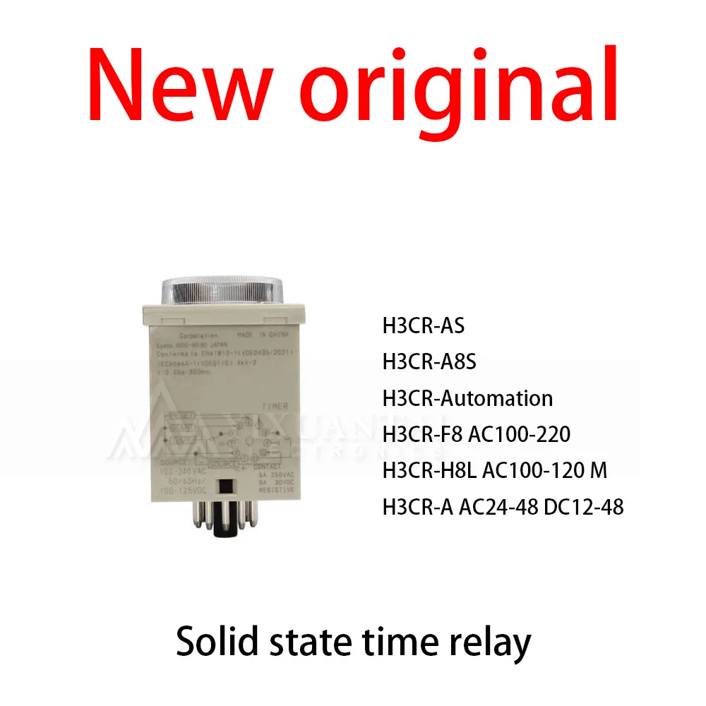 1Pcs/Lot New original H3CR-AS H3CR-A8S H3CR-Automation H3CR-F8 AC100-220 H3CR-H8L AC100-120 M H3CR-A AC24-48 DC12-48 Solid stat
1Pcs/Lot New original H3CR-AS H3CR-A8S H3CR-Automation H3CR-F8 AC100-220 H3CR-H8L AC100-120 M H3CR-A AC24-48 DC12-48 Solid stat