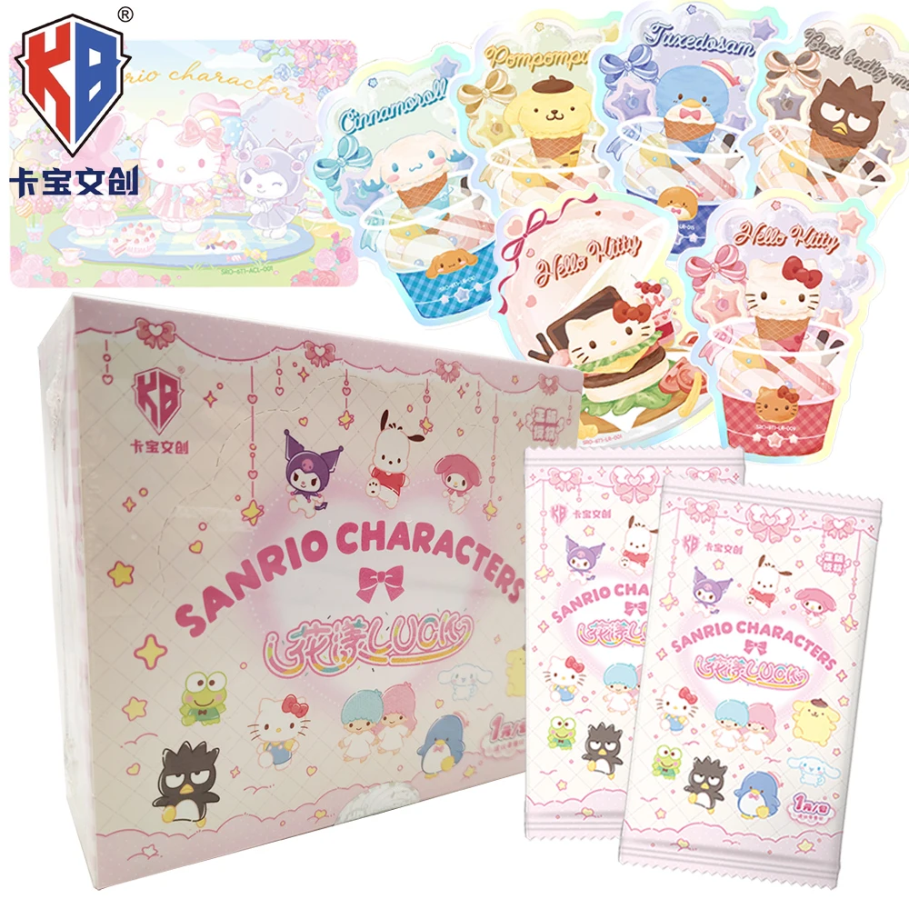 Новые оригинальные коллекционные карты KABAO Sanrio, любимые рождественские исцеляющие теплые подарки для фанатов, милые мультяшные звезды, ограниченная серия, карточные игрушки
Новые оригинальные коллекционные карты KABAO Sanrio, любимые рождественские исцеляющие теплые подарки для фанатов, милые мультяшные звезды, ограниченная серия, карточные игрушки