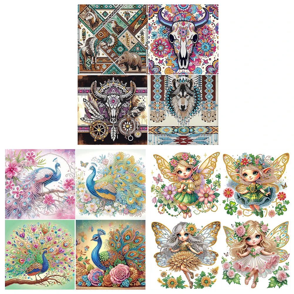4Pcs 5D DIY Partial Special Shaped Drill Diamond Painting Kit Decoration 30x30cm
4Pcs 5D DIY Partial Special Shaped Drill Diamond Painting Kit Decoration 30x30cm