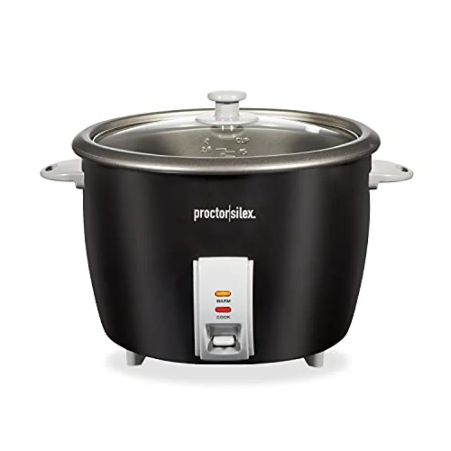 Rice Cooker Food Steamer 30 Cups Cooked 15 Cups Uncooked Includes Steam and Rinsing Basket Black (37555)
Rice Cooker Food Steamer 30 Cups Cooked 15 Cups Uncooked Includes Steam and Rinsing Basket Black (37555)