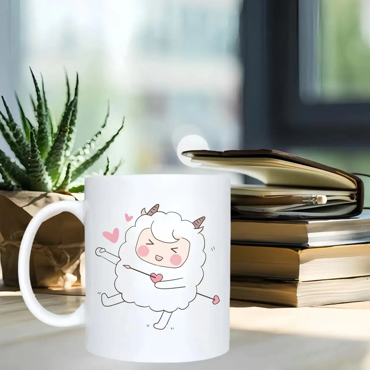 1 шт. Праздните Ид аль-Фитр с этой очаровательной кружкой в виде мультяшной овечки. 325 мл.
1 шт. Праздните Ид аль-Фитр с этой очаровательной кружкой в виде мультяшной овечки. 325 мл.