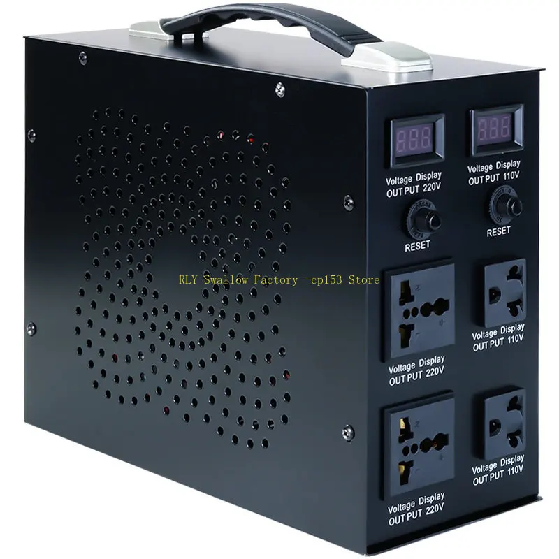Transformer 220V to 110V electrical appliances household high power 2000W1500W power converter abroad
Transformer 220V to 110V electrical appliances household high power 2000W1500W power converter abroad