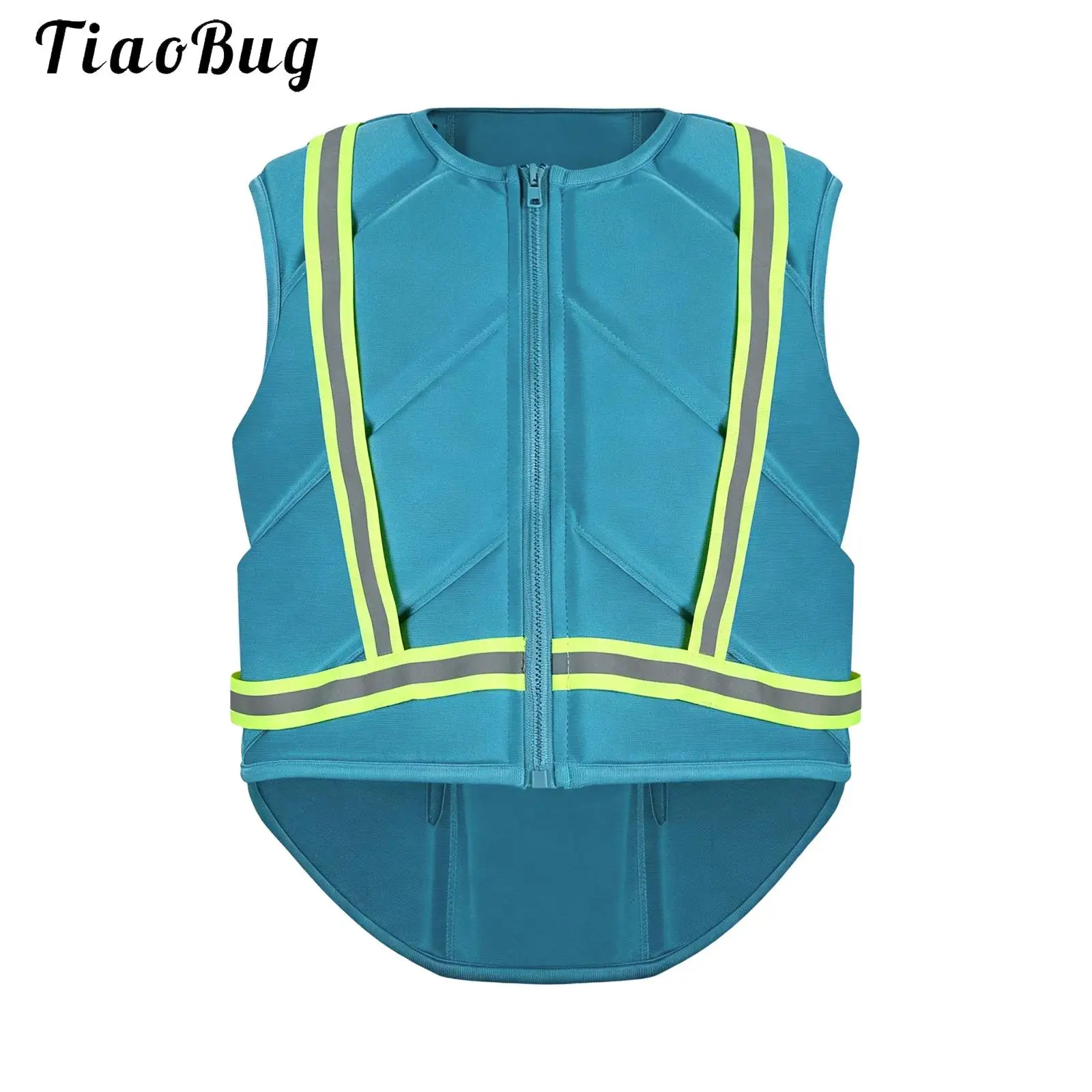 Kids Girls Reflective Strips Equestrian Vest Zipper Padded Horse Riding Tank Top Outdoor Activities Safety Waistcoat
Kids Girls Reflective Strips Equestrian Vest Zipper Padded Horse Riding Tank Top Outdoor Activities Safety Waistcoat